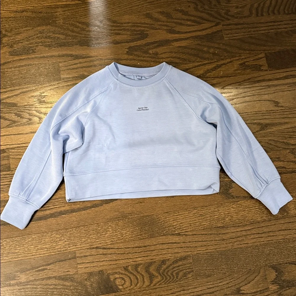 Zara Soft Blue Matching set with top and skort - Picture 3 of 5